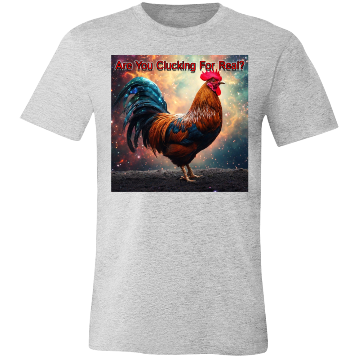 ''Real Clucker''  Unisex Short-Sleeve T-Shirt