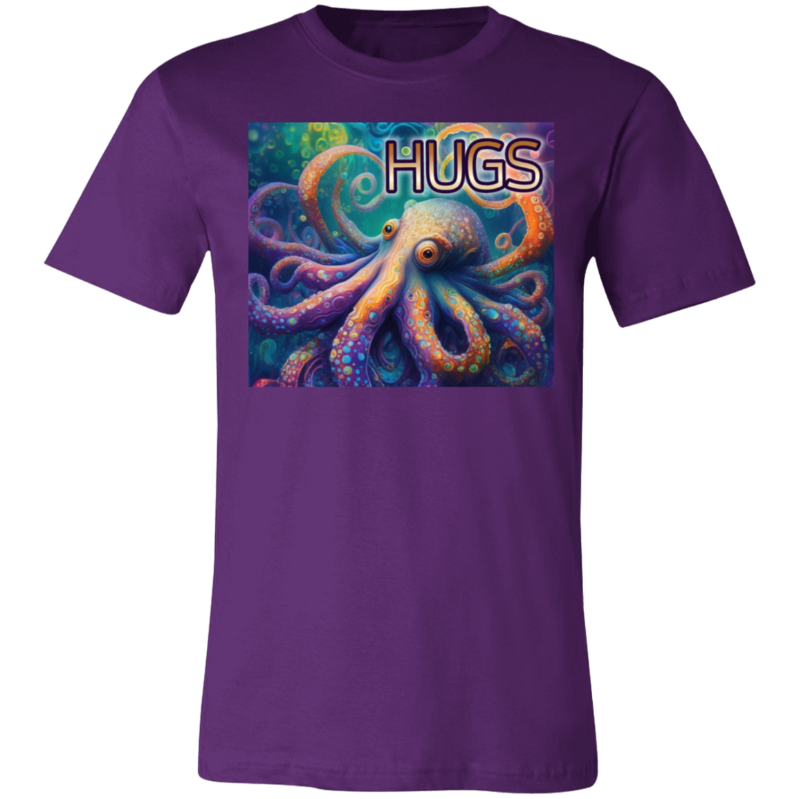 "Unlimited Hugs'' Unisex Short-Sleeve T-Shirt