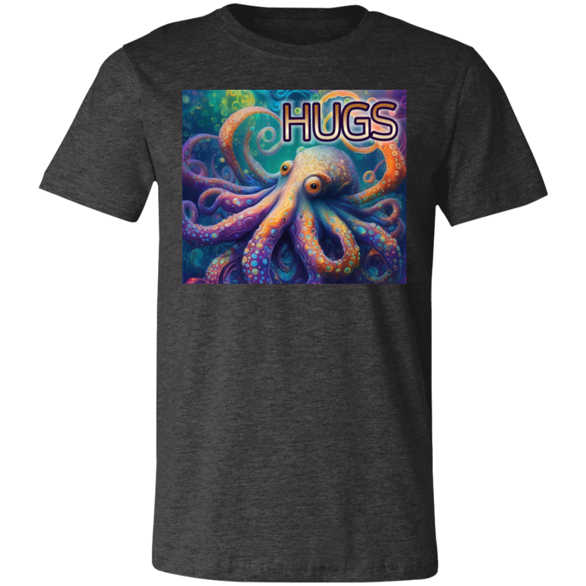 "Unlimited Hugs'' Unisex Short-Sleeve T-Shirt