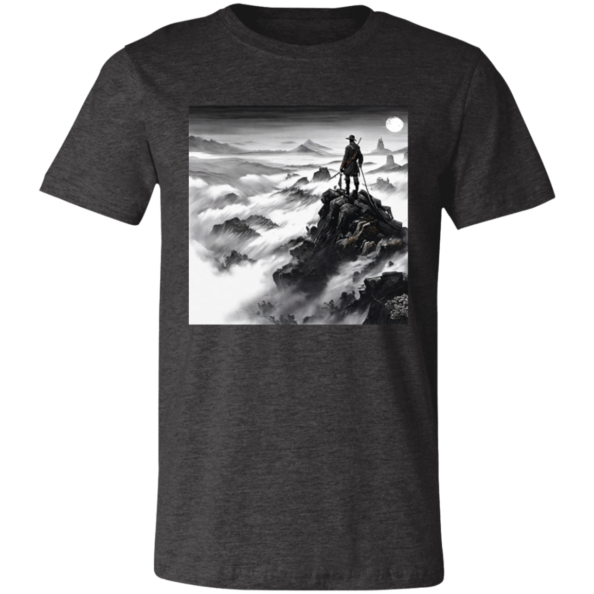 "I am not lost, I am adventouring through the jagged mountains"" Unisex  Short-Sleeve T-Shirt