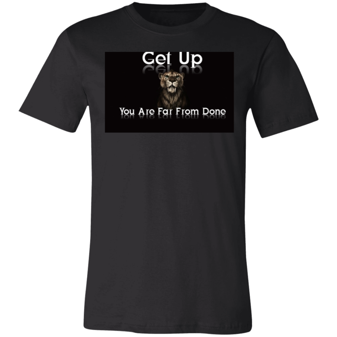 "Cave Kat Motivations, Get Up" Unisex TShirt