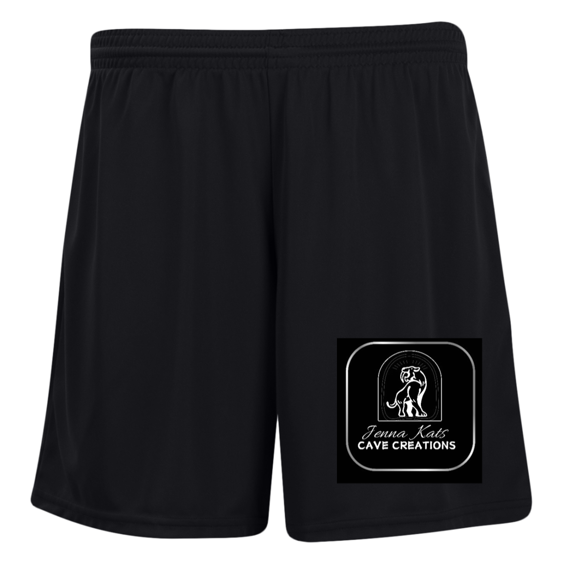 Jenna Kats' Ladies' Moisture-Wicking 7 inch Inseam Training Shorts