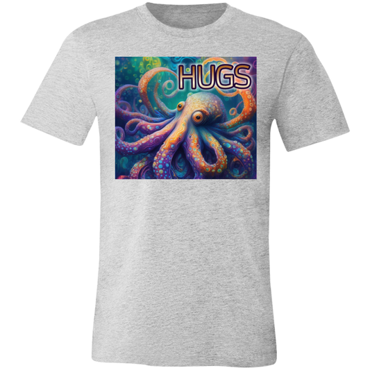 "Unlimited Hugs'' Unisex Short-Sleeve T-Shirt