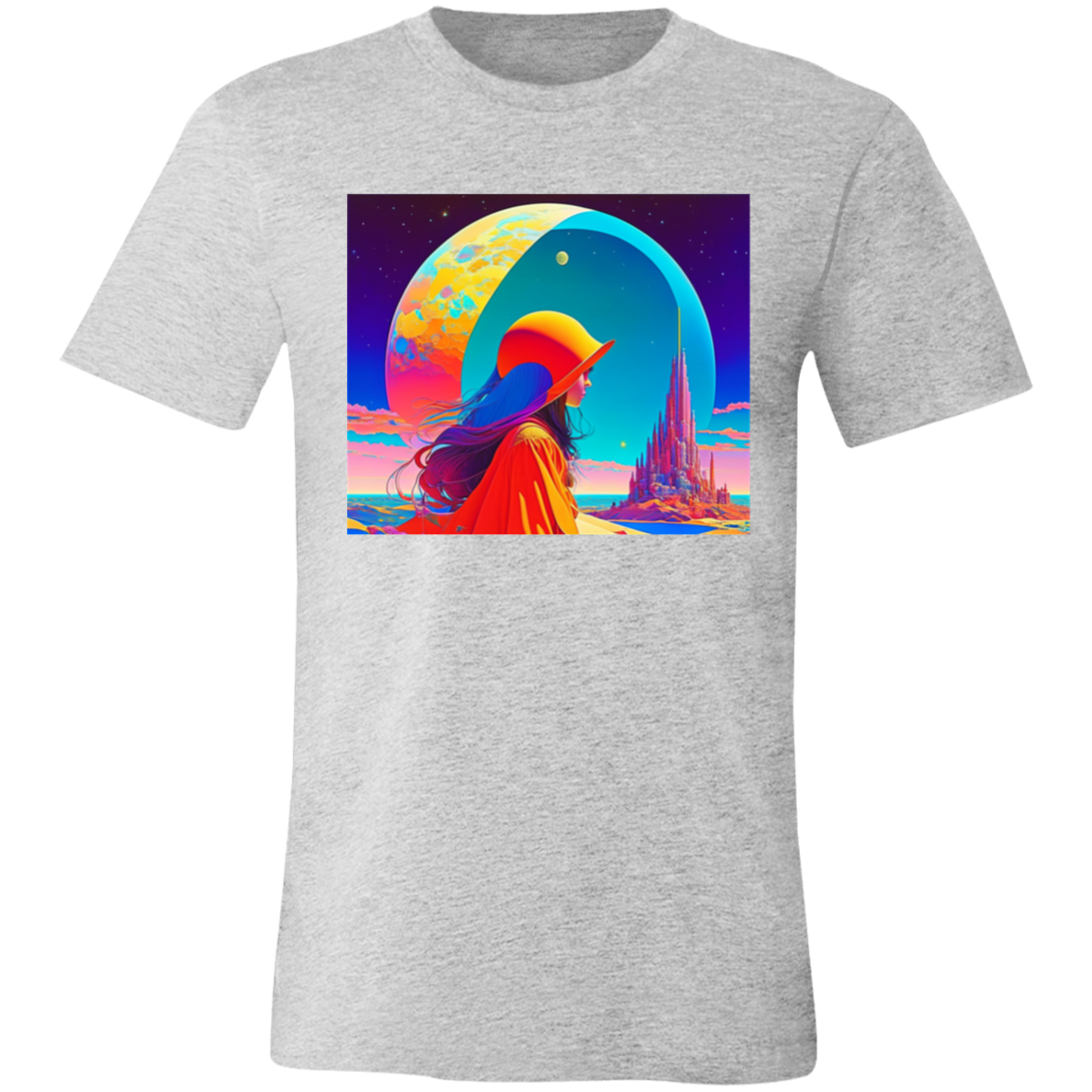 ''Moon Child #519'' Unisex Short-Sleeve T-Shirt