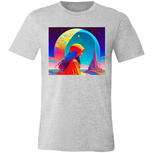 ''Moon Child #519'' Unisex Short-Sleeve T-Shirt