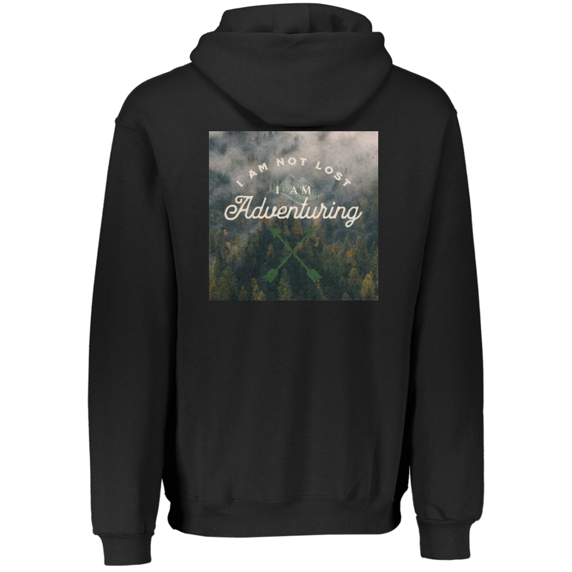 "Jenna Kats Adventuring" Youth Fleece Hoodie