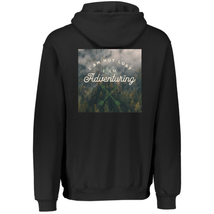 "Jenna Kats Adventuring" Youth Fleece Hoodie