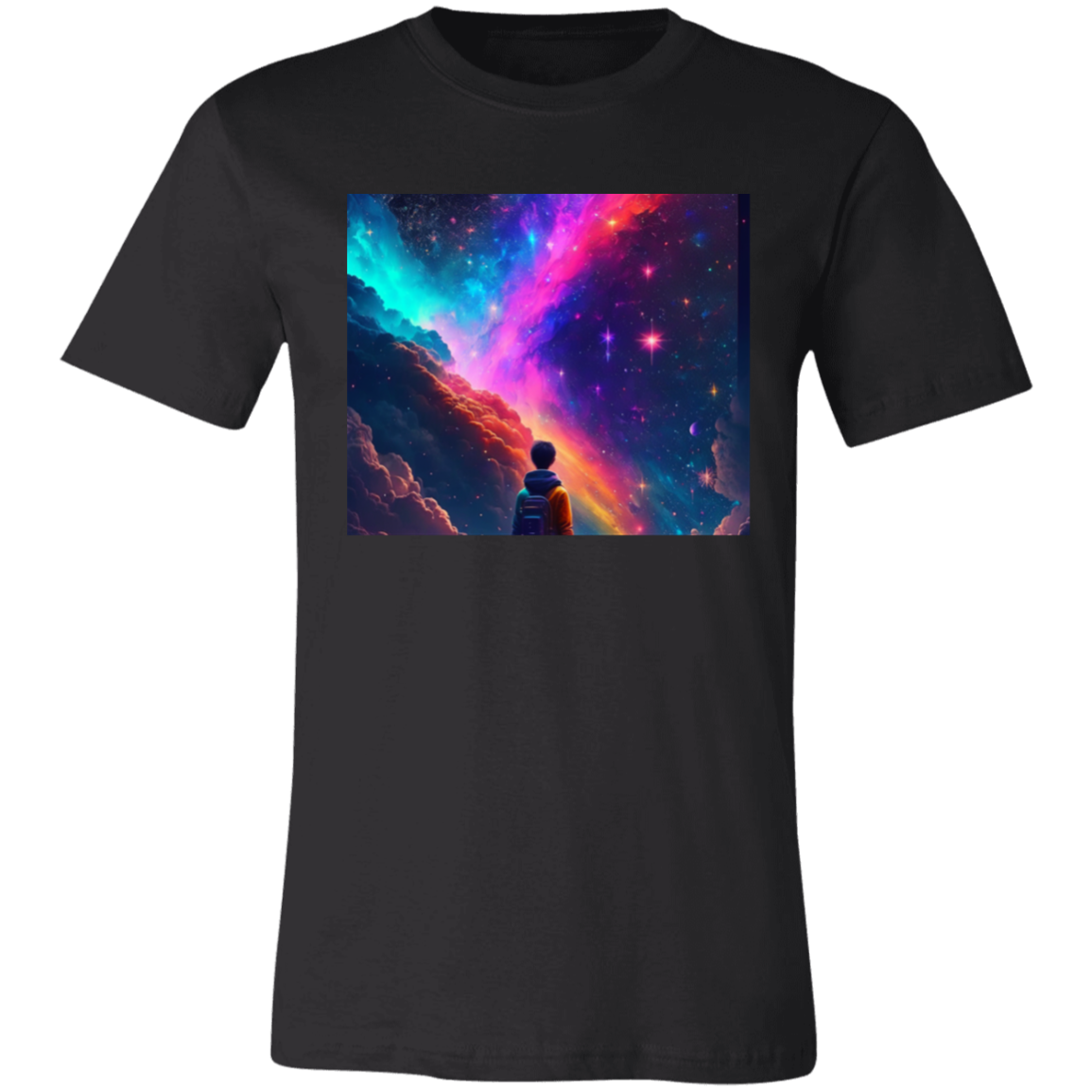 ''The Universe Lay Before Me'' Unisex Short-Sleeve T-Shirt