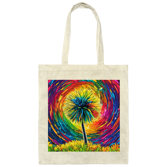 ''Swirly Wish" Canvas Tote Bag