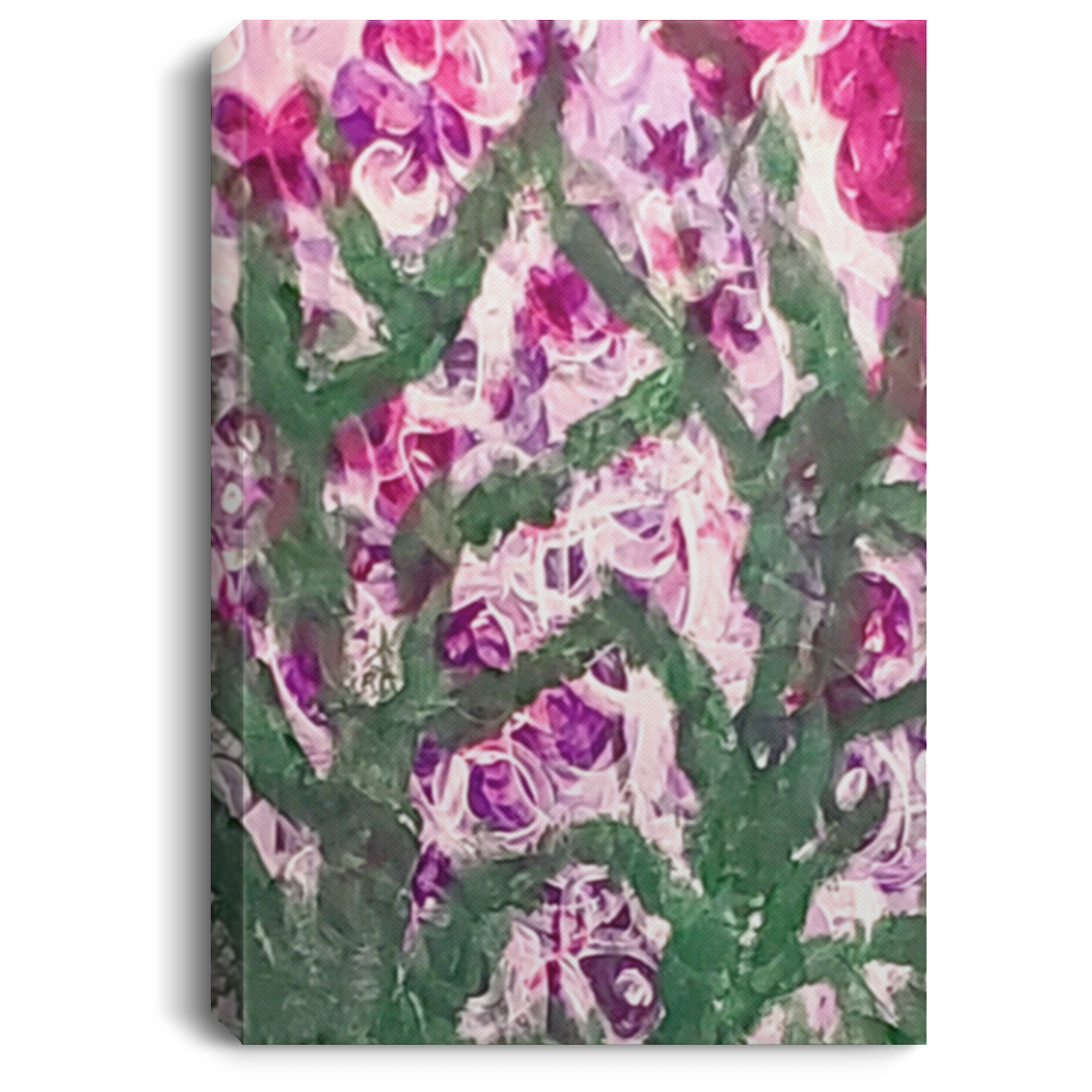 "Abstract Lilacs" Print