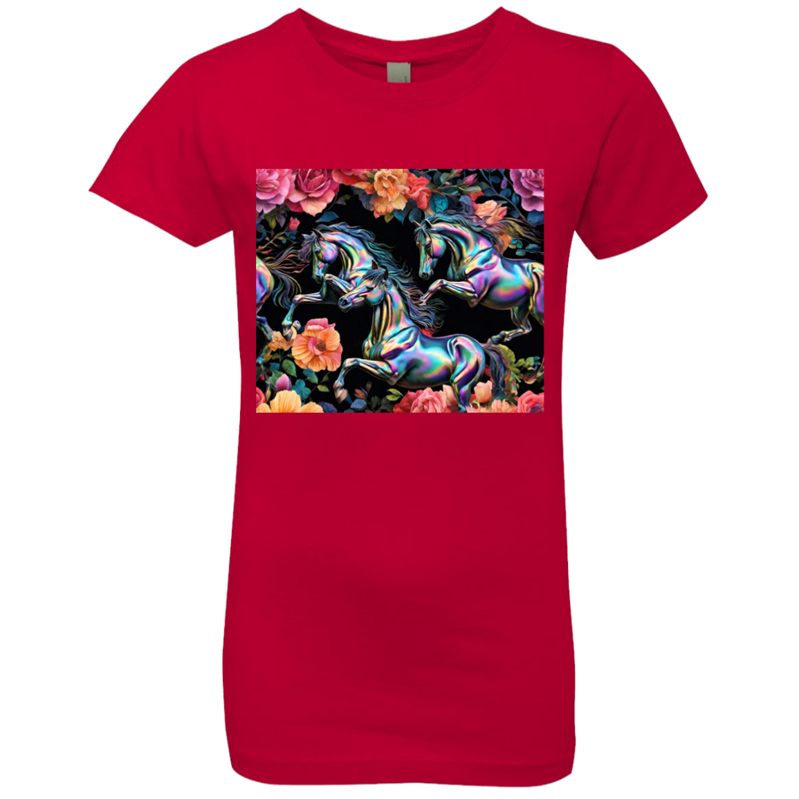 "Herding Wild Flowers" Girls' Princess T-Shirt