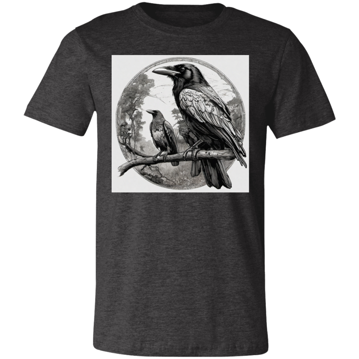 "Ravens Watching You" Unisex  Short-Sleeve T-Shirt