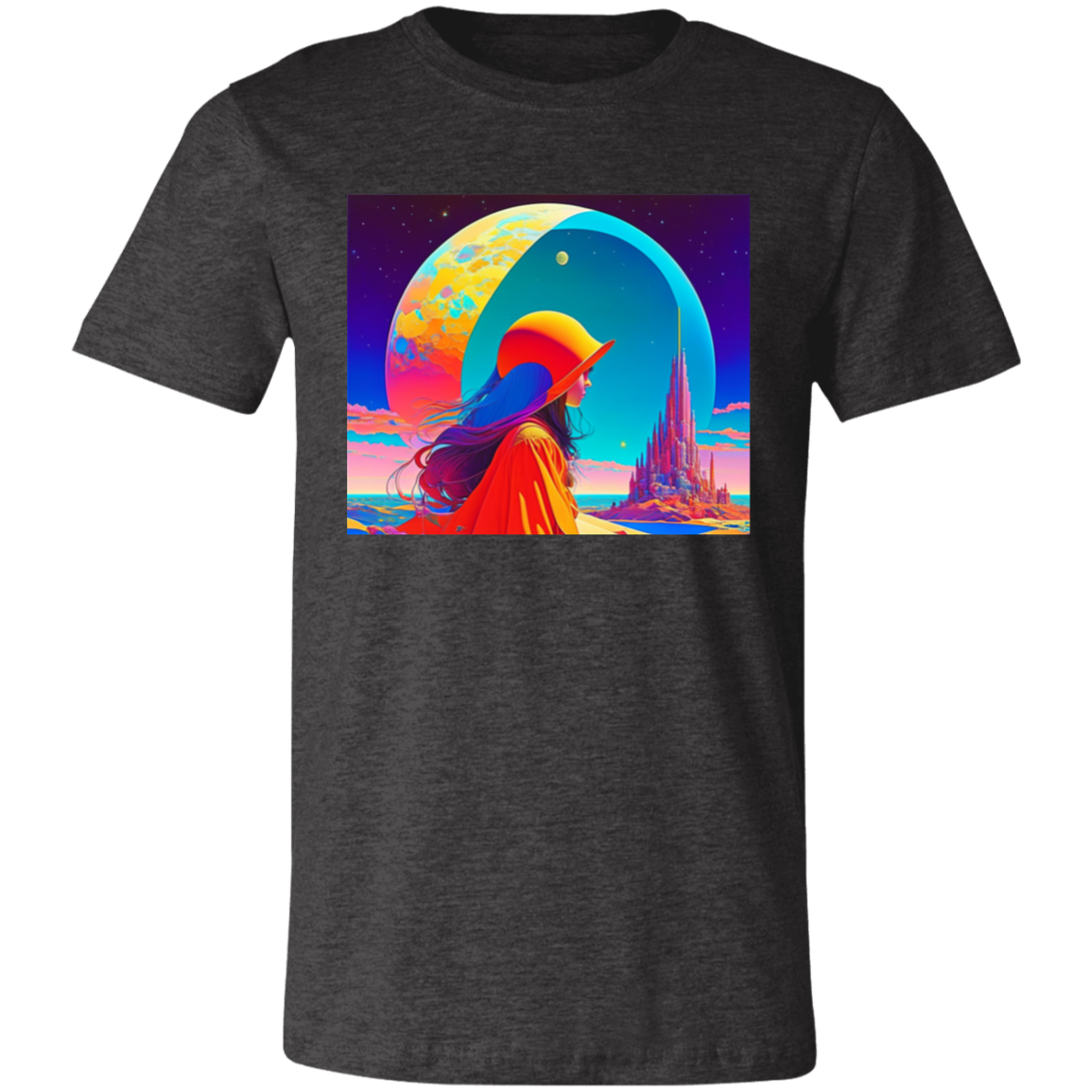 ''Moon Child #519'' Unisex Short-Sleeve T-Shirt