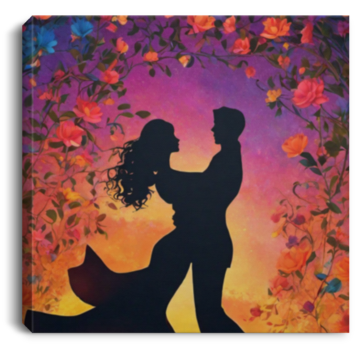 "Beneath the Roses We Dance" Print