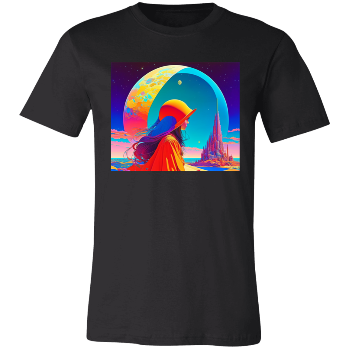 ''Moon Child #519'' Unisex Short-Sleeve T-Shirt