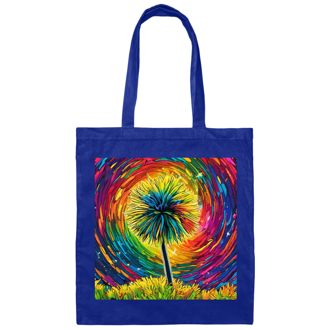 ''Swirly Wish" Canvas Tote Bag