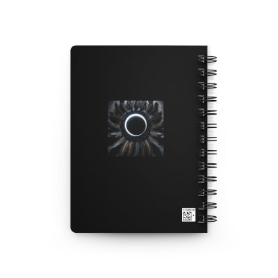 "black feather"Spiral Bound Journal